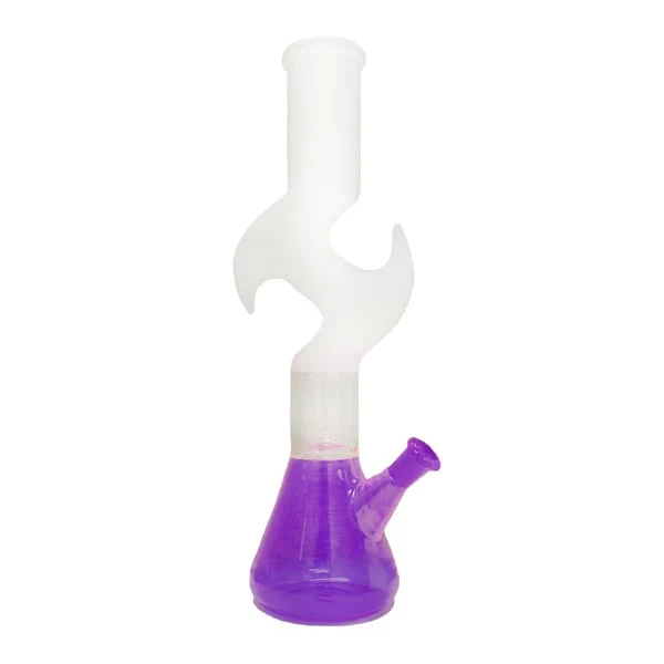 Infinity Scales - 12" Two-Toned Water Pipe with Zong - Purple Main Image