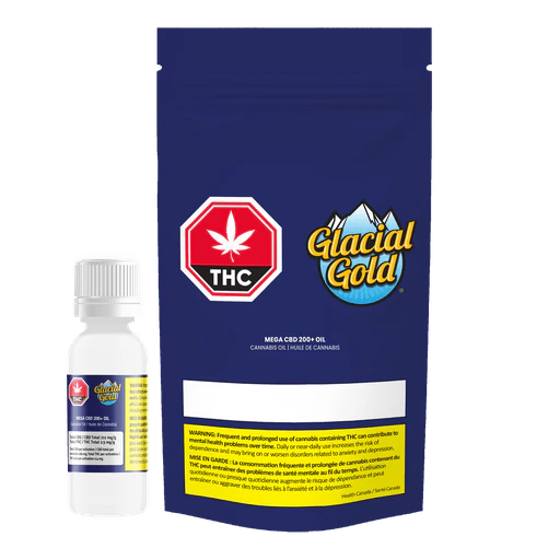 Glacial Gold - CBD 100+ Oil Main Image