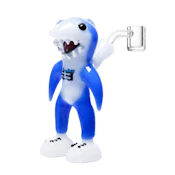 ACC - Cheech - Cheech Shark Bite Mini 6in Glass Dab Rig