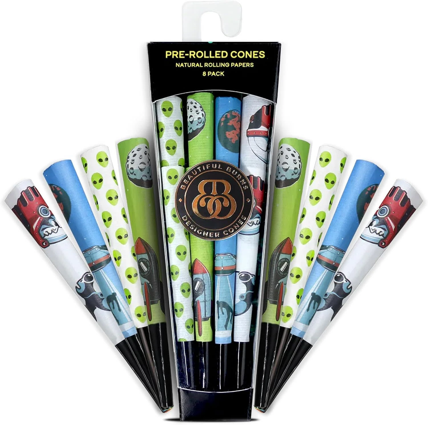 Elephant Brands - Beautiful Burns | AREA 51 ROLLING CONES | 8x Main Image