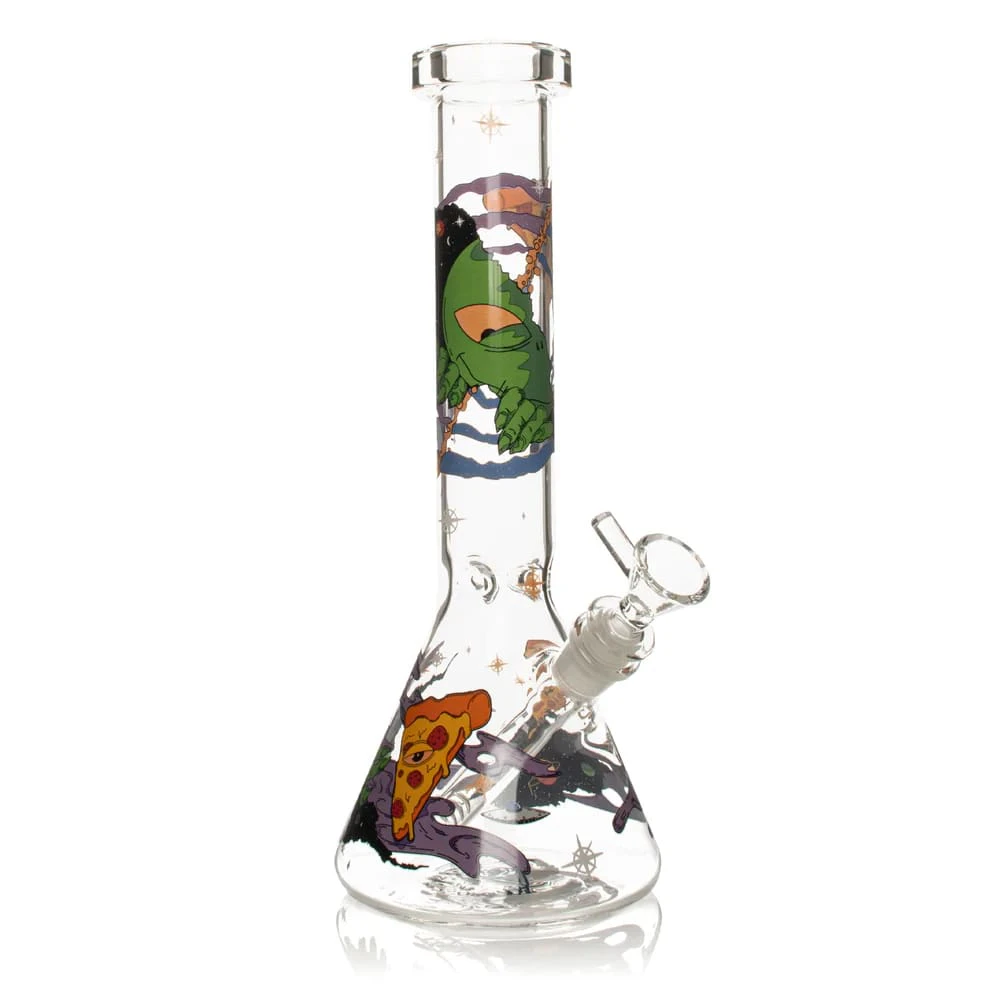 RED EYE TEK GLASS - 12" PIZZA ALIEN BEAKER Main Image