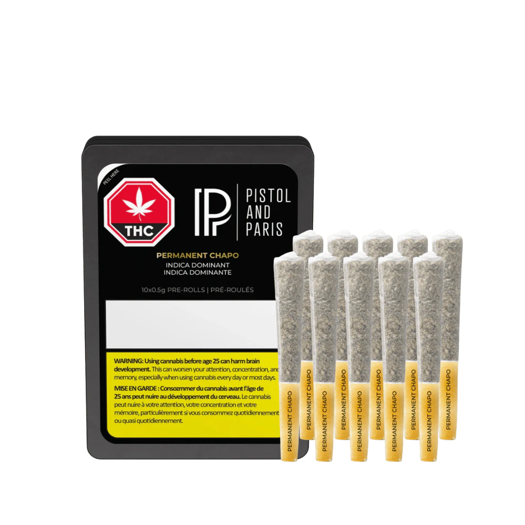 Pistol and Paris - Pistol and Paris Permanent Chapo Pre-Rolls - 10 X 0.5g Main Image