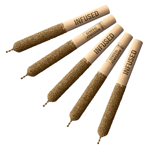GENERAL ADMISSION - Purple Stuff Hi-Fi Infused Pre-Rolls 5 x 0.5g by General Admission Main Image