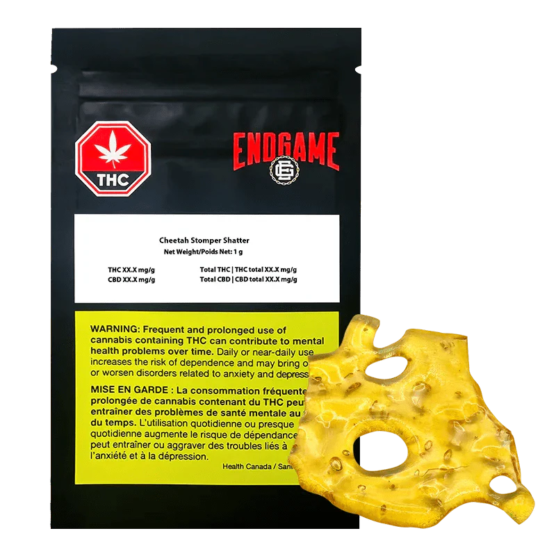 Endgame - Cheetah Stomper 1g Shatter by Endgame Main Image