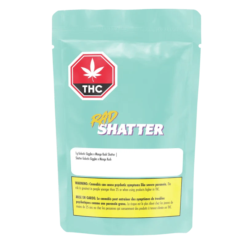 RAD - Mango Kush x Galactic Giggles 1g Shatter by RAD Main Image