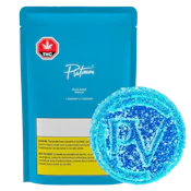 PLATINUM BLUE RAZZ INDICA GUMMY 1X3.5