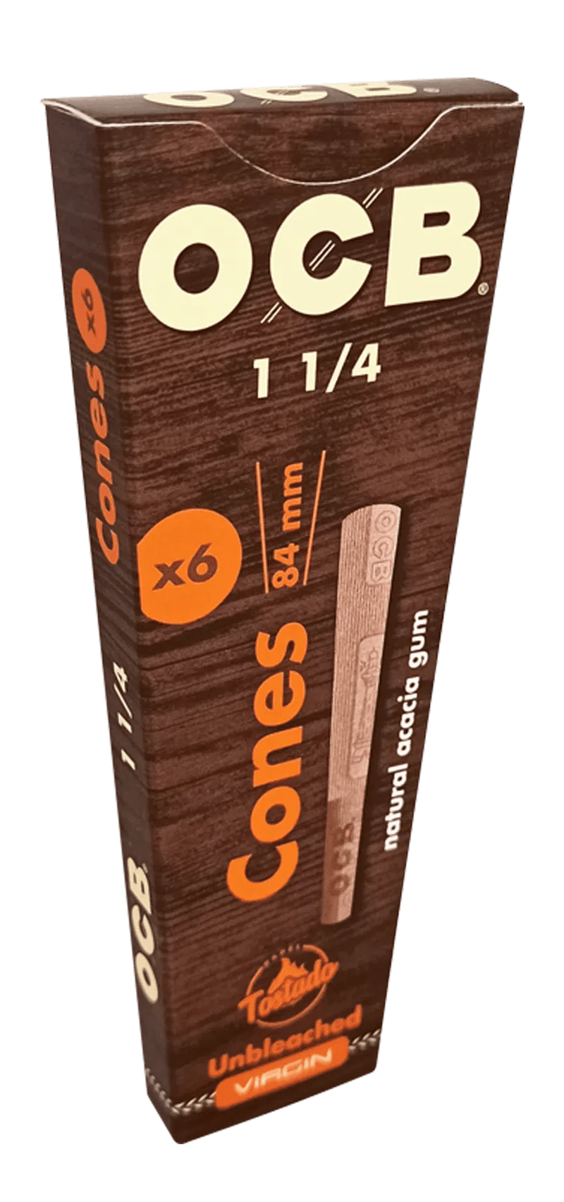 OCB - OCB | Unbleached Cones w/ Tip - 6 Pack Main Image