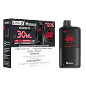 Sic Strawberry Iced - 30ml - 20mg - LEVEL X - M SERIES - Starter Kit