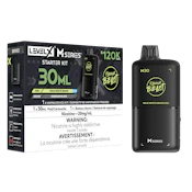 Wild White Grape Iced - 30ml - 20mg - LEVEL X - M SERIES - Starter Kit