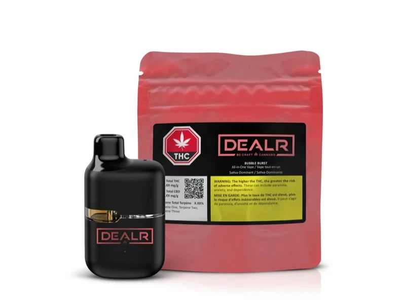 DEALR - BUBBLE BURST LIQUID DIAMOND+CURED RESIN BLEND AIO - 1G Main Image