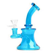 5" Day Glow Bubbler - Blue