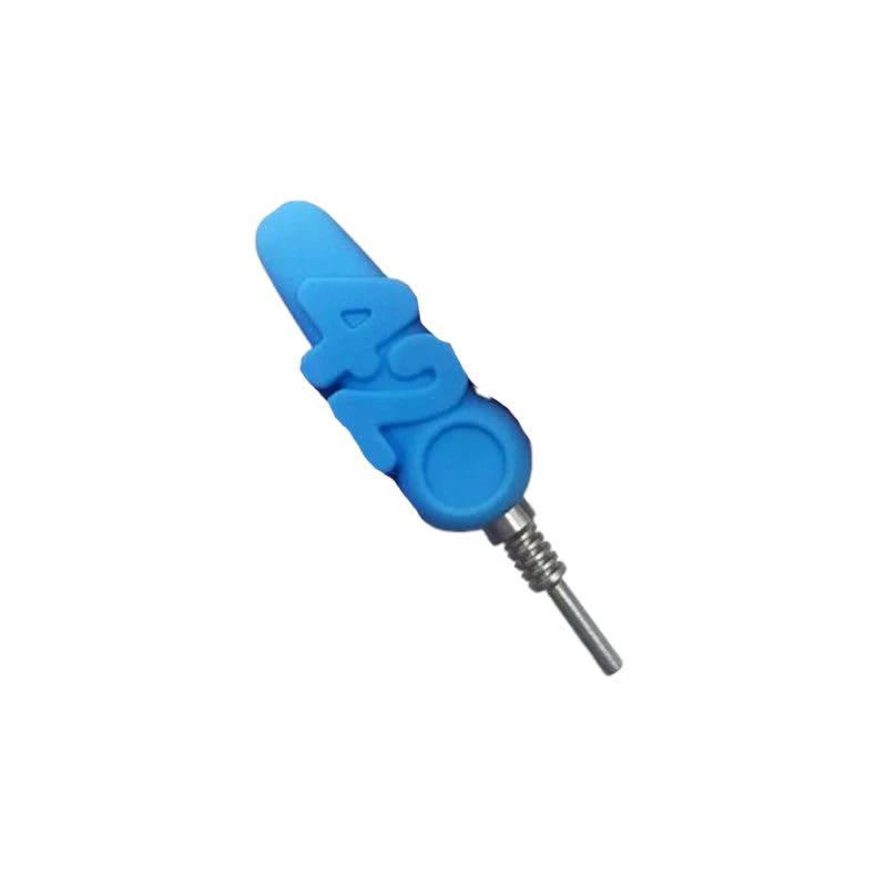 CDI - CDI - 420 POP STICK - SILICONE NECTAR COLLECTOR - BLUE Main Image