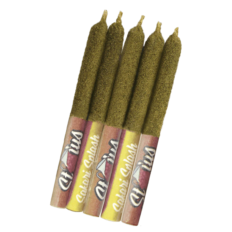 Status - Safari Splash 5 x 0.25g Liquid Diamond Infused Pre-Rolls by Status Main Image