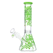 10" 5mm OG Original Honey Drip Beaker (Green)