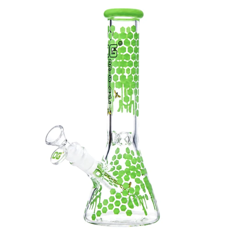 OG Original - 10" 5mm OG Original Honey Drip Beaker (Green) Main Image