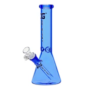 10" 5mm OG Original Coloured Beaker (Blue)