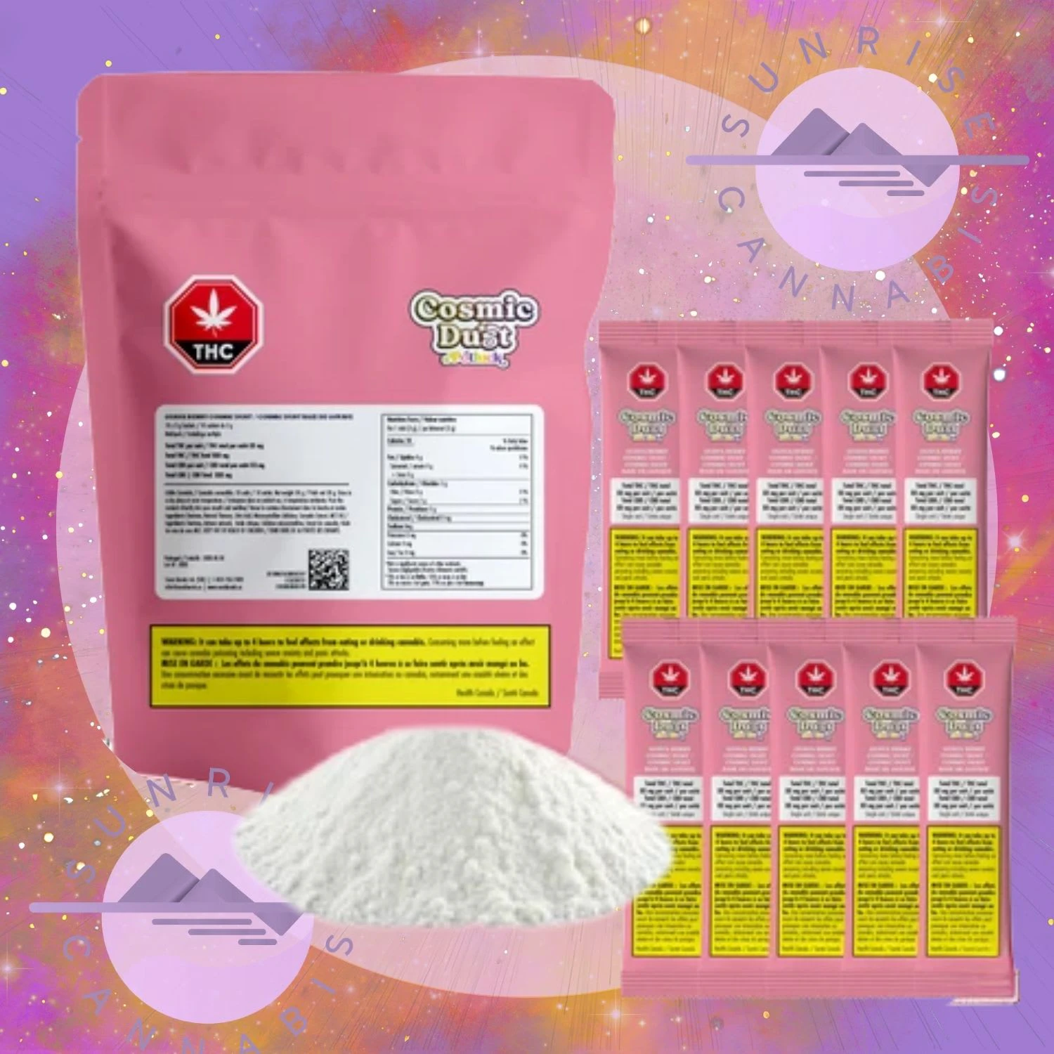 Potluck - GUAVA BERRY COSMIC DUST - POTLUCK - 10X10MG Main Image