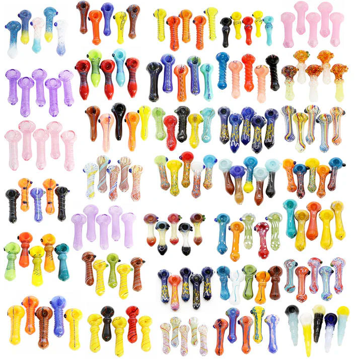 Maq Distriubtors - Glass Pipe Infinyti Assorted Designs 4" Main Image
