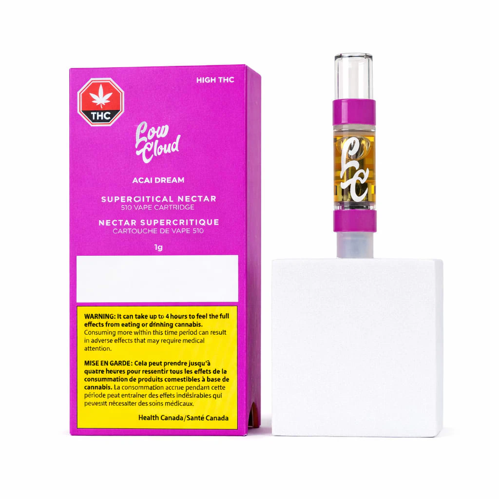 Low Cloud - Low Cloud | Acai Dream Indica | 1g 510 Vape Main Image