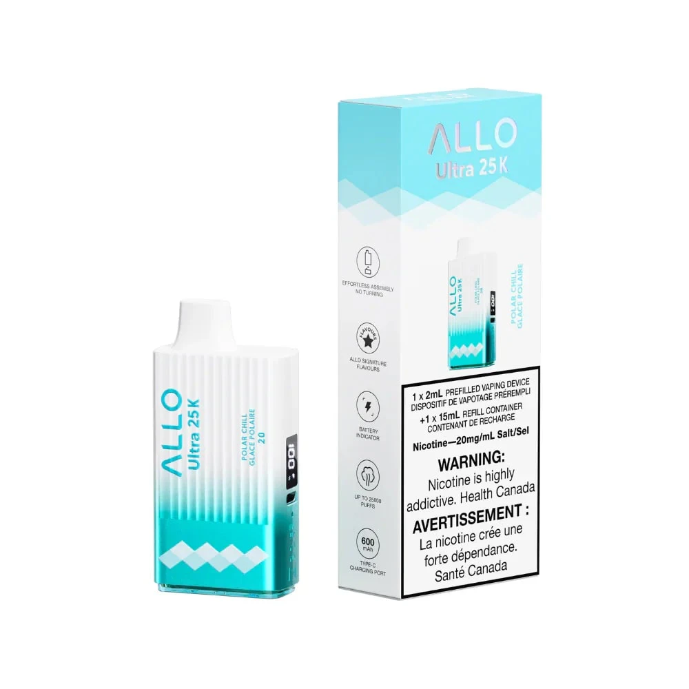 ALLO - Allo Ultra 25K Puffs Disposable - Polar Chill Main Image