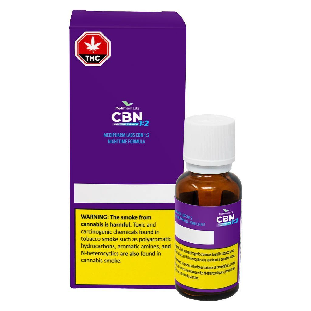 MEDIPHARM LABS - CBN 1:2 NIGHTTIME FORMULA 30ML OIL Main Image