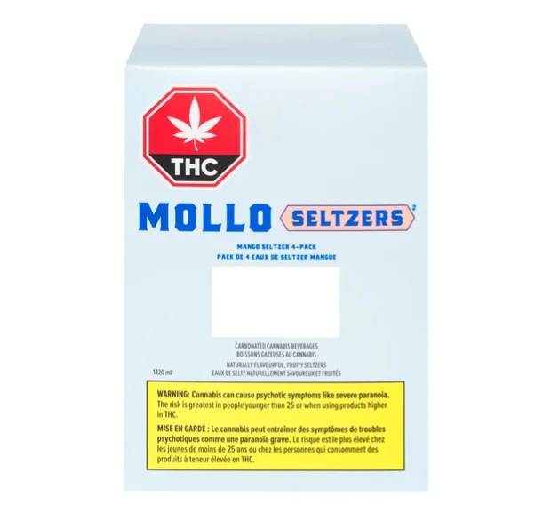 Mollo Seltzers - Mollo - Mango Seltzer Multi Pack (4pk) Main Image
