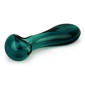 Teal - Flatty Hand Pipe