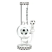 Glass Bong Pulsar Soccer Celebration Bubble Base 12.6" 14mm F