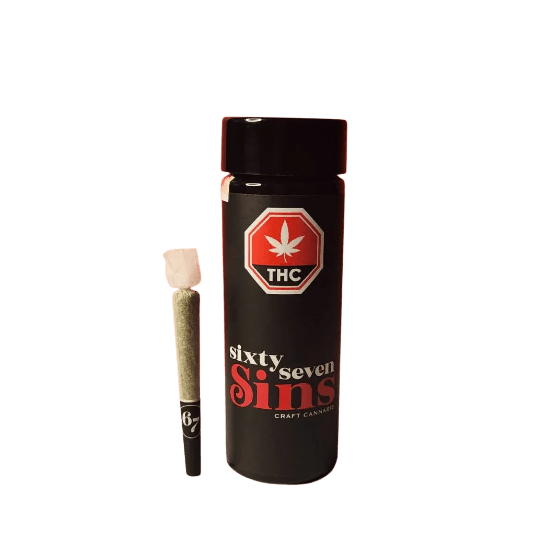 Sixty Seven Sins - Sixty Seven Sins Gas Face Pre-Rolls - 1 X 1g Main Image