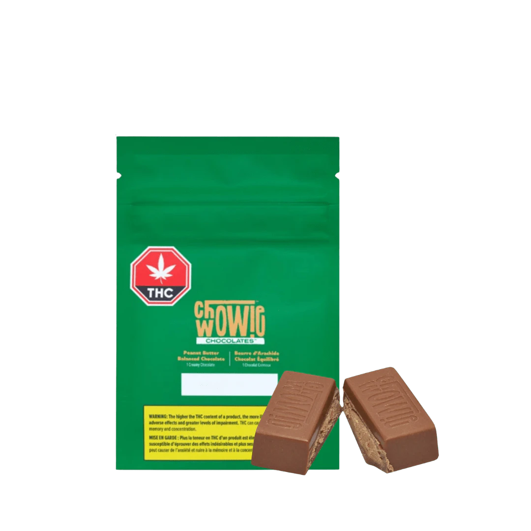 CHOWIE WOWIE - Chowie Wowie Peanut Butter Balanced Chocolate - 2 X 5mg Main Image