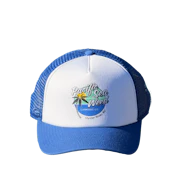 The Pacific Cruiser Trucker - Green and Blue Logo