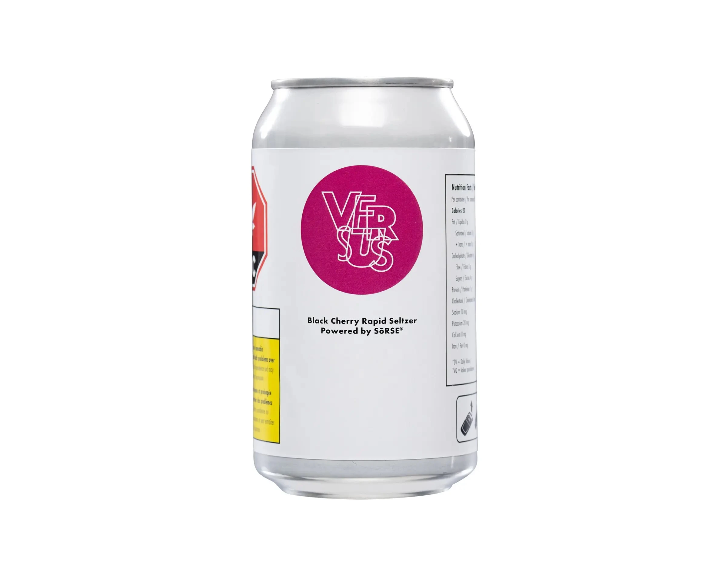 Versus - Black Cherry 1:2 THC/CBG Rapid Seltzer Main Image