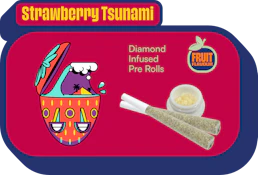 Strawberry Tsunami Diamond Infused (0.5g x 3PR) - Terra Labs