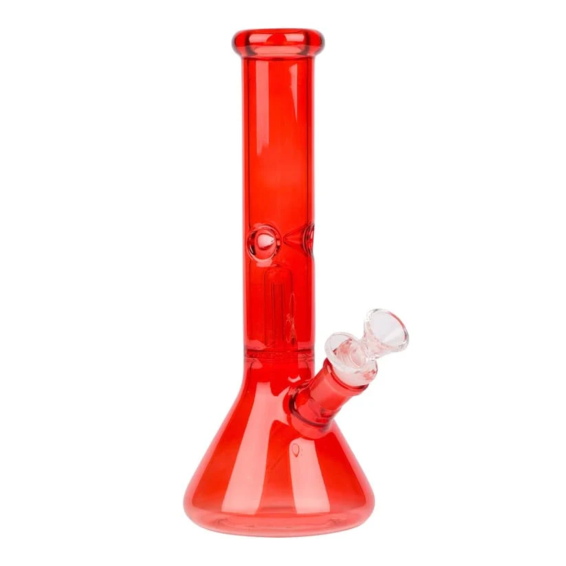 WEST COAST GIFTS - 10" Day Glow Beaker (Red) Main Image