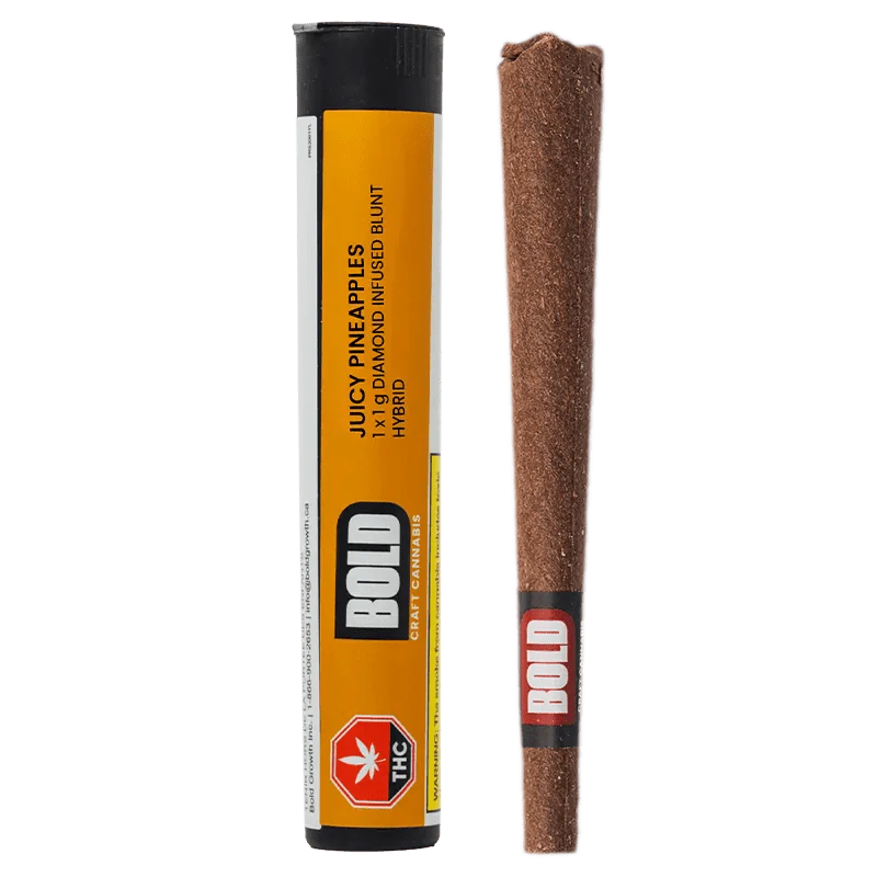 Bold - Juicy Pineapples Diamond Infused 1pk JOINT 1g Main Image