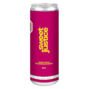 Sweet Justice - Cranberry Ginger Ale 10THC + 10 CBG - 355ml