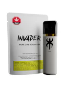 INVADER OVERLORD Dual 1g Live Rosin Disposable Vape