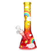 Rainbow Bliss Beaker #3 - 10"