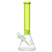 Legendary Sandblasted Beaker - 16" Green