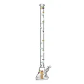 Cheech and Chong Glass | 48" Tall 7mm thick "How high are you" Bell Base  Water Pipe