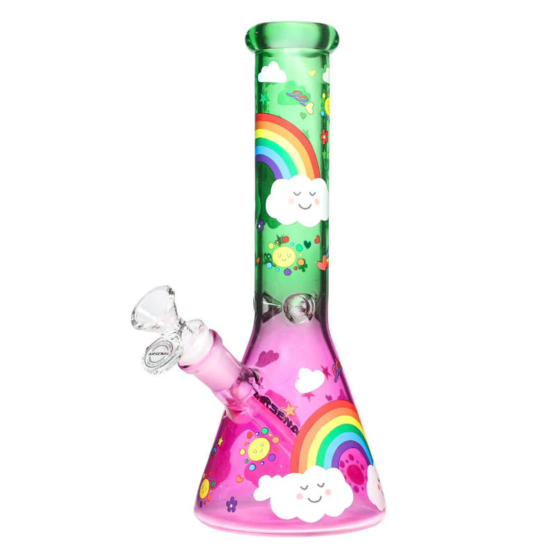 SMOKE ARSENAL - Rainbow Bliss Beaker #1 - 10" Main Image