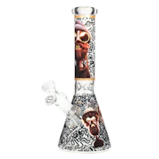 Trippy Visionary Bong - 10"