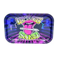 ARSENAL - Lets Get Stoned Metal Rolling Tray - Medium Main Image