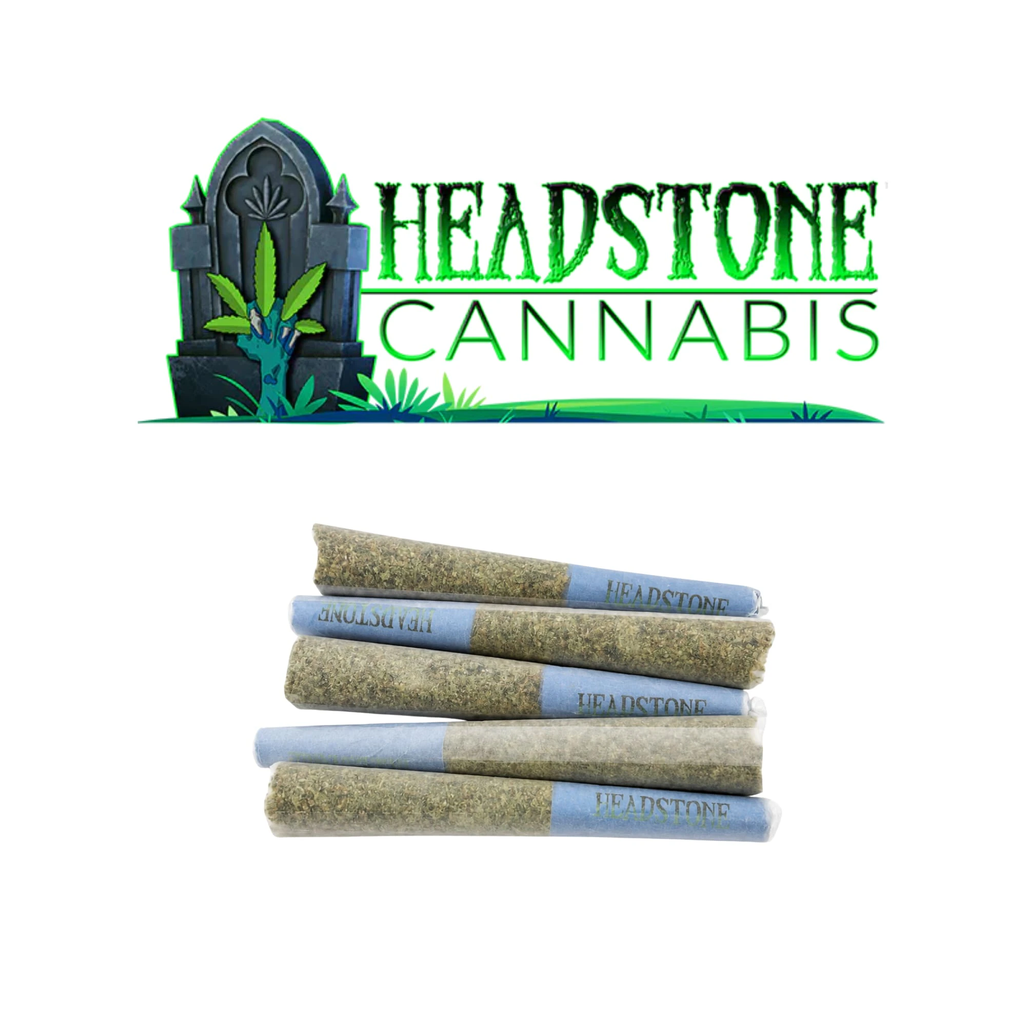 HeadStone Cannabis - Headstone Cannabis Lamb of God 5 x 0.5g Pre-Rolls Main Image