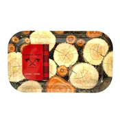 LOG PILE ROLLING TRAY