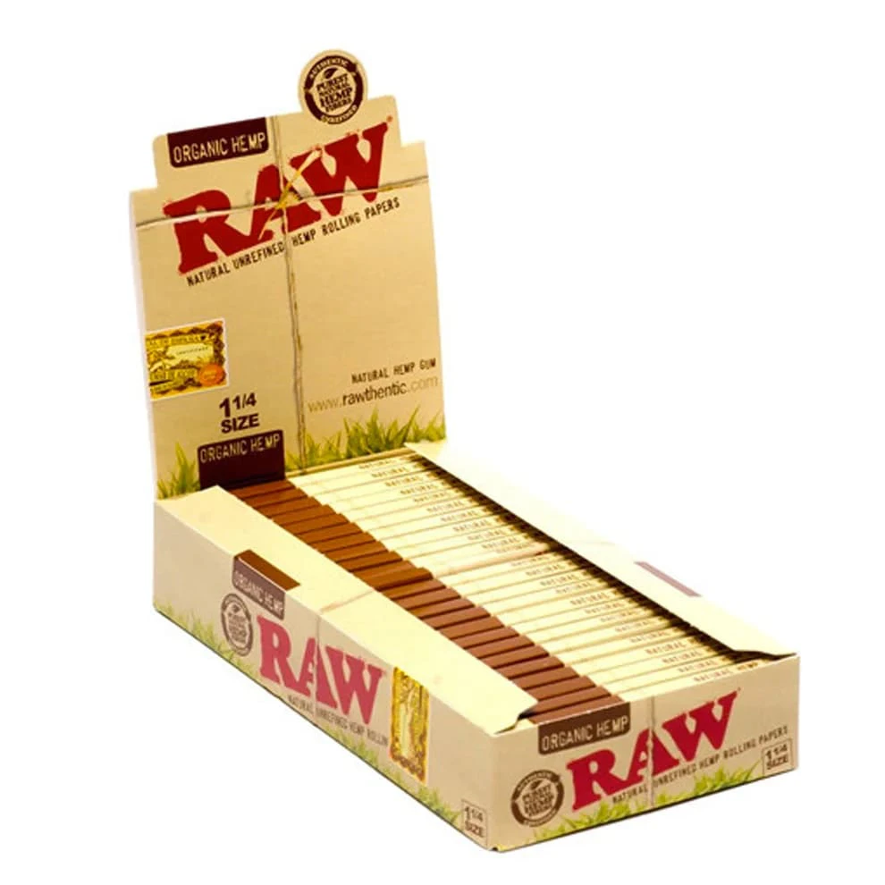 RAW - 1 1/4 Organic Rolling Papers Main Image