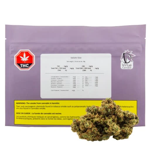 VIRTUE CANNABIS - Galactic Glue 28g Dried Flower Main Image