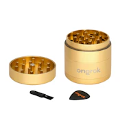 Ongrok Mini 55mm 4pc EZ Metal Grinder (Gold)