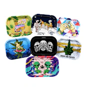 Arsenal Small Metal Rolling Tray Bundle