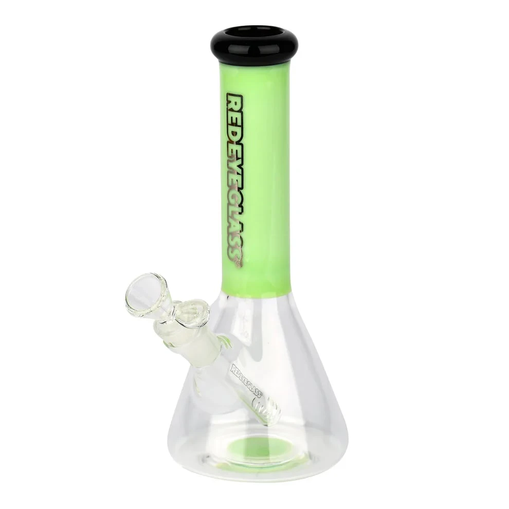 RED EYE TEK GLASS - 9.5" Nollie Beaker Tube Green Slyme Main Image
